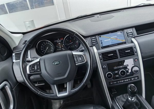Land Rover Discovery Sport cena 76900 przebieg: 114000, rok produkcji 2015 z Łobżenica małe 742